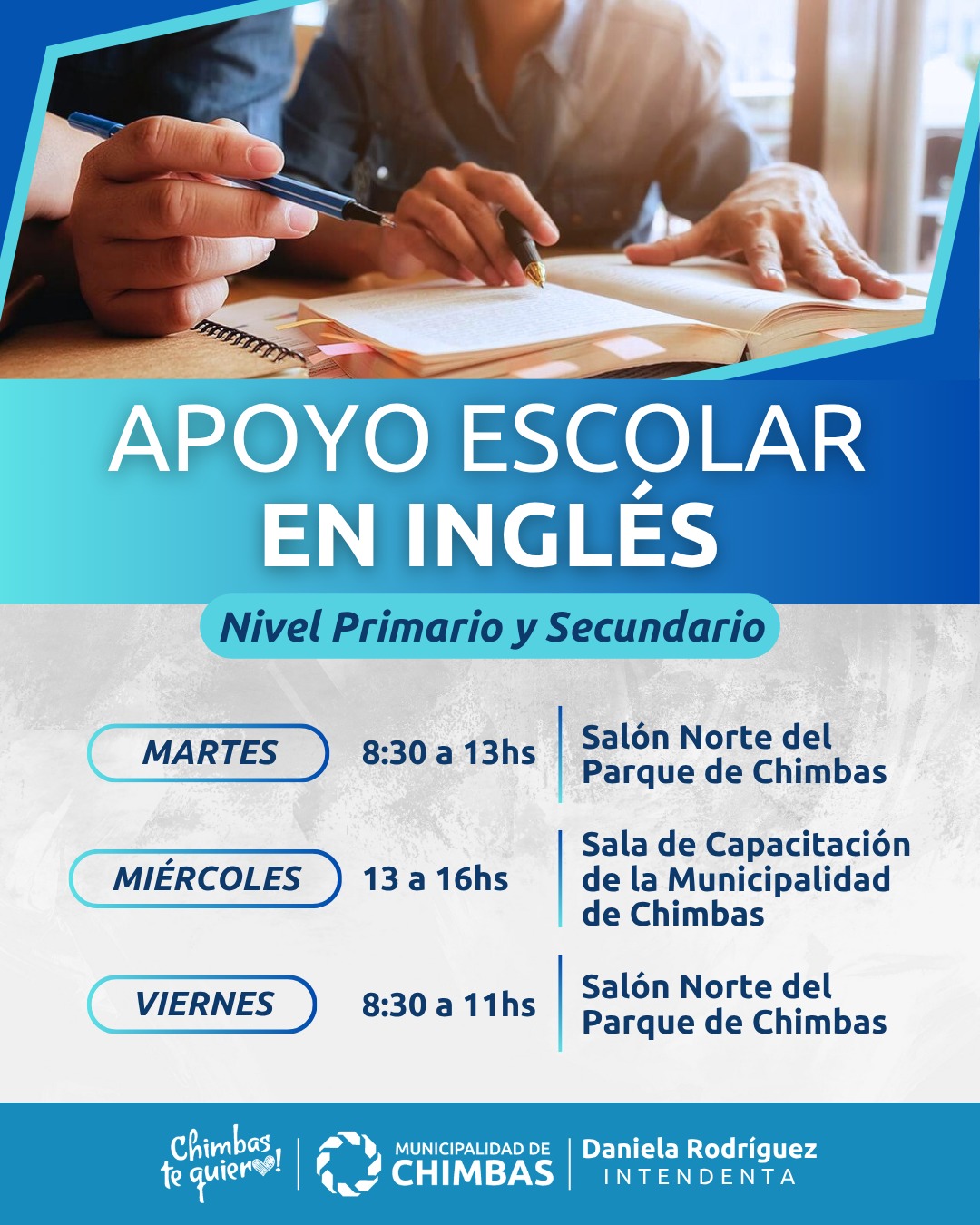 APOYO ESCOLAR EN INGLS