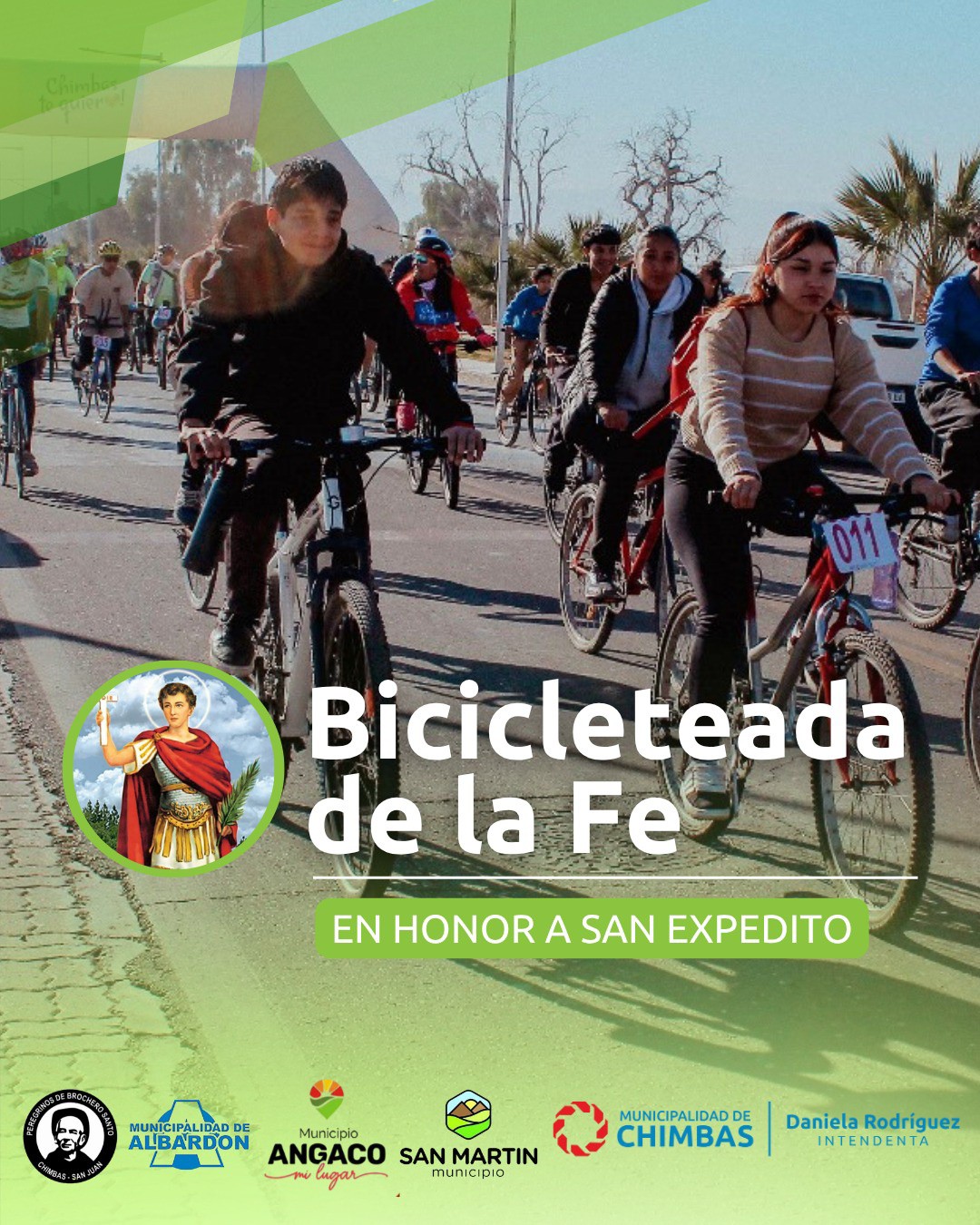PRIMERA BICICLETEADA REGIONAL UNIDA POR LA FE�