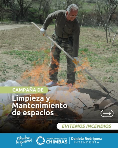 evitemos incendios en chimbas