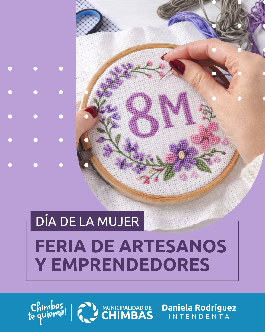 dÍa de la mujer: feria de artesanos y emprendedores