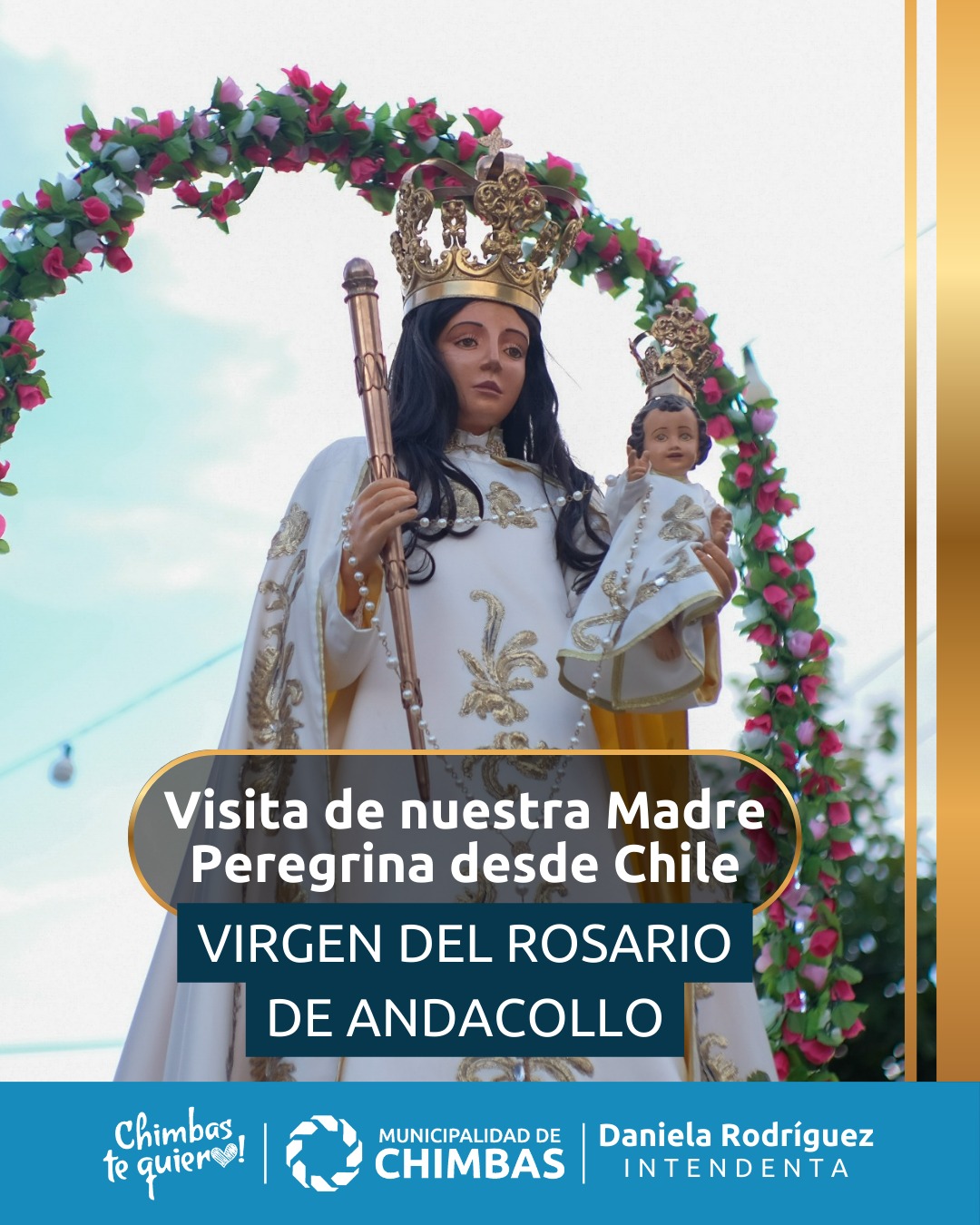 visita de nuestra madre peregrina desde chile